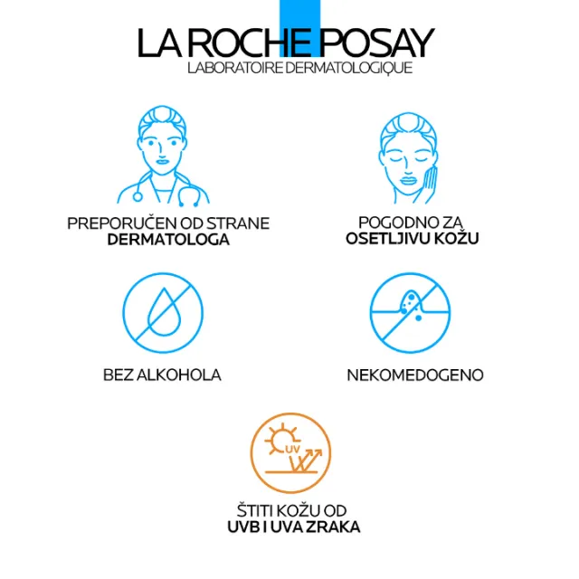 La Roche-Posay Hyalu B5 Visokoefikasna krema SPF30 dopuna, 50 ml