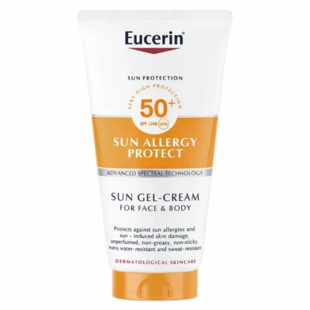 EUCERIN SUN GEL-KREM ZA ZAŠTITU OD SUNCA I OD ALERGIJA SPF50+ 200ML