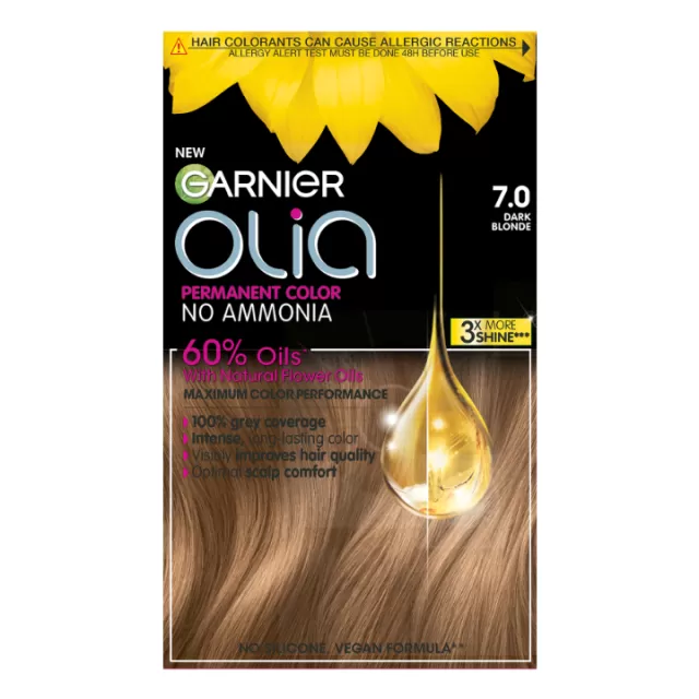 GARNIER OLIA BOJA ZA KOSU TAMNO PLAVA 7.0