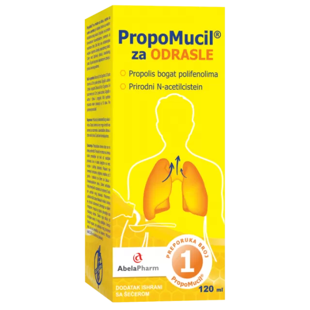 PROPOMUCIL SIRUP ZA ODRASLE 120ml