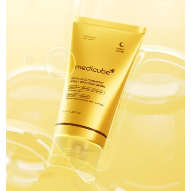 Medicube Kojic Acid Turmeric Night Wrapping Maska 75ml