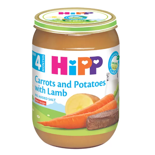 HIPP KAŠICA ŠARGAREPA I KROMPIR SA JAGNJETINOM 190G