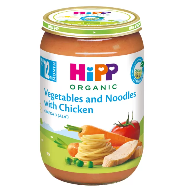 HIPP KAŠICA POVRĆE SA TESTENINOM I PILETINOM 220G