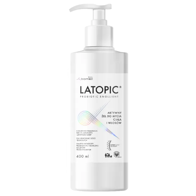 LATOPIC GEL KUPKA ZA KOSU I TELO 400ML
