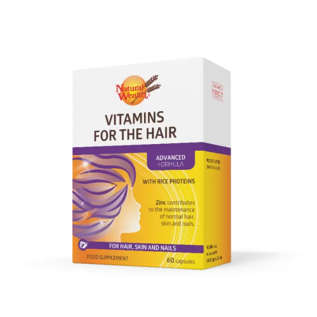 NATURAL WEALTH VITAMINI ZA KOSU KAPSULE A60