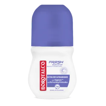 BOROTALCO ROLL ON FRESH NON-STOP AQUATIC FLOWERS 50ML