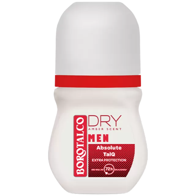 BOROTALCO ROLL ON MEN AMBERY 50ML