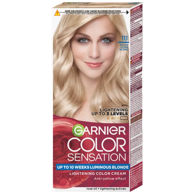 GARNIER COLOR SENSATION BOJA ZA KOSU 111 Silver ultra blond