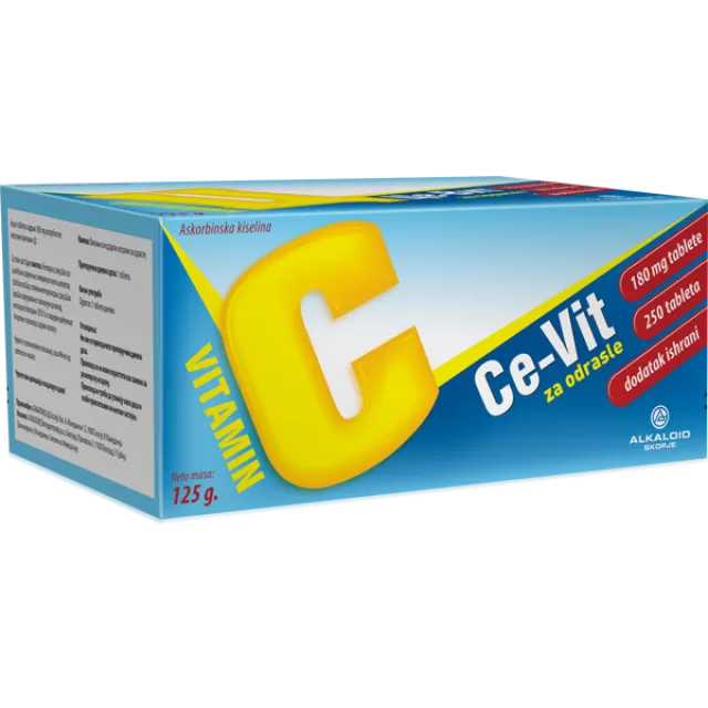 VITAMIN C 180MG 250 TABLETA