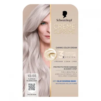 Creme Supreme Farba Za Kosu 10-55 Platinum Silver Blonde