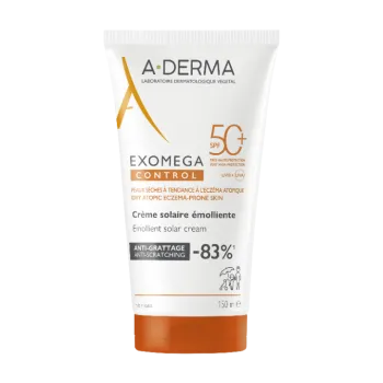 A-DERMA EXOMEGA CONTROL EMOLIJENTNA KREMA SPF50+ 150ML