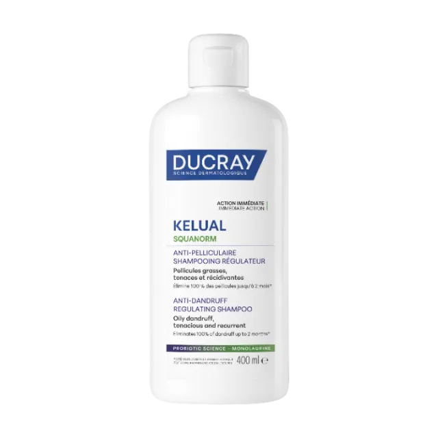 DUCRAY KELUAL SQUANORM ŠAMPON PROTIV MASNE PERUTI 400ML