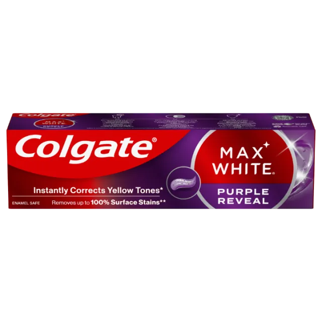 COLGATE MAX WHITE PURPLE REVEAL PASTA ZA ZUBE 75ML