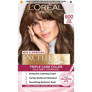 L'OREAL TRAJNA BOJA ZA KOSU EXCELLENCE 600 TRUE DARK BLONDE