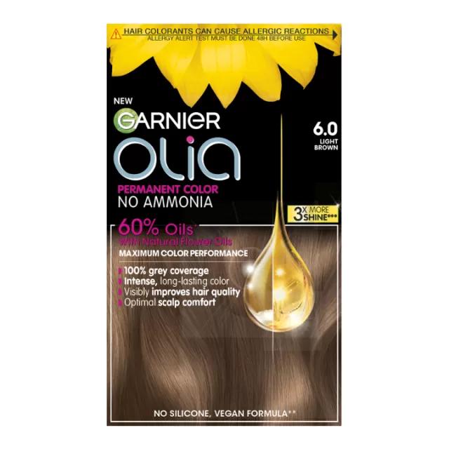 GARNIER OLIA BOJA ZA KOSU SVETLO SMEDJA 6.0