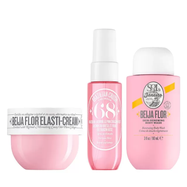 SOL DE JANEIRO BEIJA FLOR JET SET BODY CARE SET