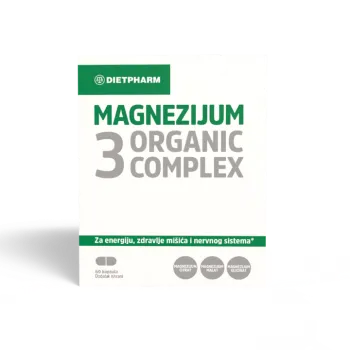 DIETPHARM MAGNEZIJUM 3 ORGANIC COMPLEX KAPSULE A60