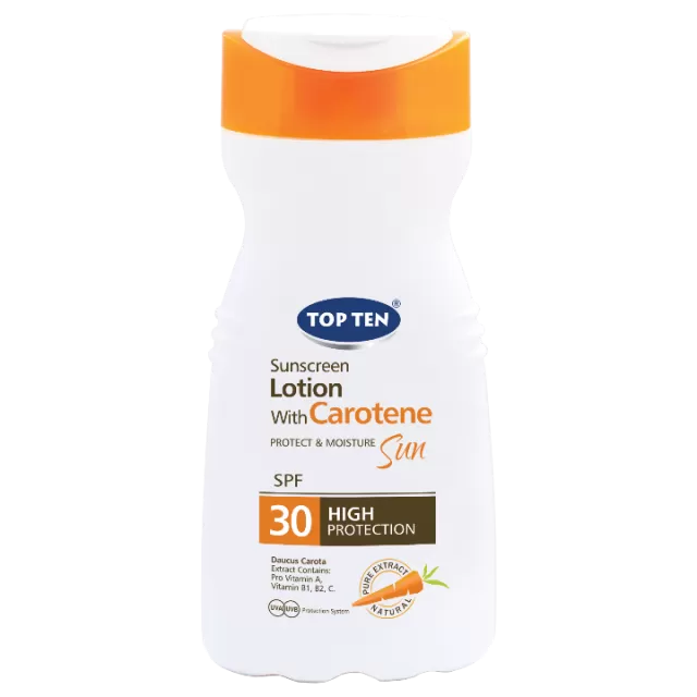 TOP TEN SUN CAROTENE LOSION SPF30 200ML