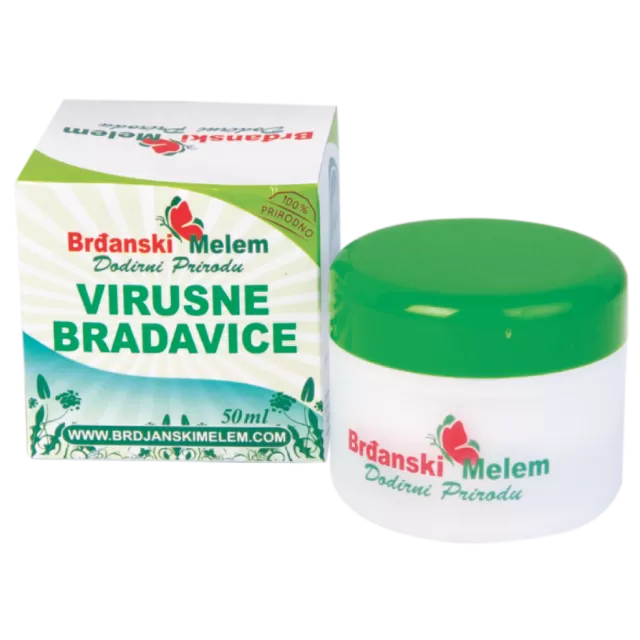 BRĐANSKI MELEM PROTIV VIRUSNIH BRADAVICA 50ML