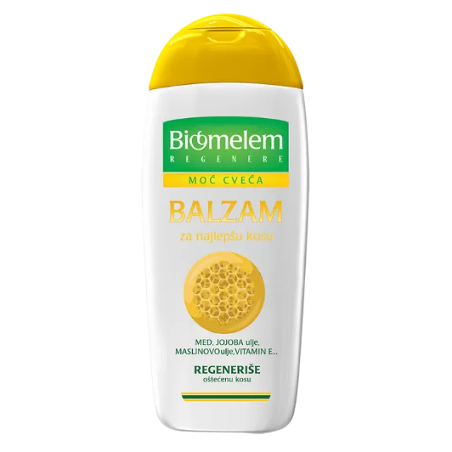 BIOMELEM N BALZAM MOĆ CVEĆA - MED 222ML