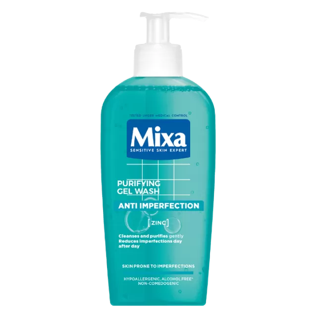 MIXA GEL ZA ČIŠĆENJE ZA MASNU KOŽU 200ML