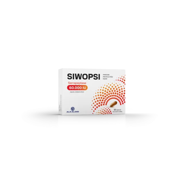 SIWOPSI SERRAPEPTASE 60000IU KAPSULE A15