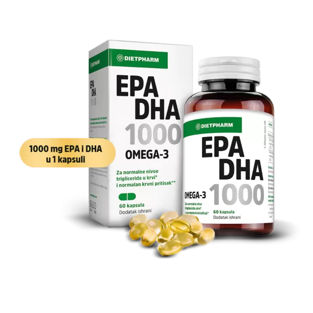 Dietpharm EPA DHA 1000 KAPSULE A60