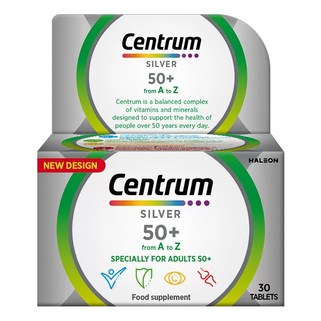 CENTRUM SILVER 50+ 30 TABLETA
