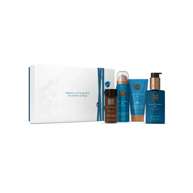 RITUALS HAMMAM SMALL SET (pena za tuširanje 50 ml + krema za telo 70 ml + ulje za masažu 50 ml + tečni sapun za ruke 110 m