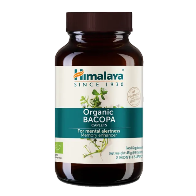 HIMALAYA BACOPA ORGANIC KAPLETE A60