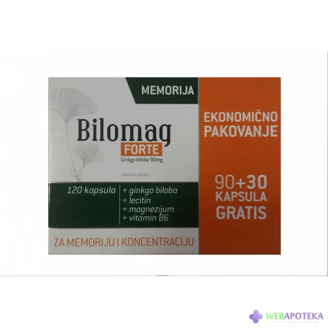 BILOMAG FORTE 90MG KAPSULE A120