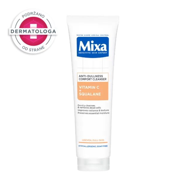 MIXA GEL ZA ČIŠĆENJE LICA PROTIV UMORNOG IZGLEDA KOŽE 150ML