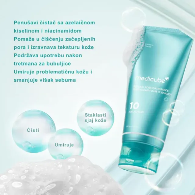 Medicube Azelaic Acid Capsule Pena Za Čišćenje Lica 120ML