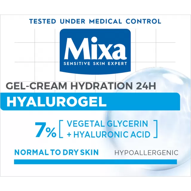MIXA HYALUROGEL LIGHT KREMA ZA LICE 50ML