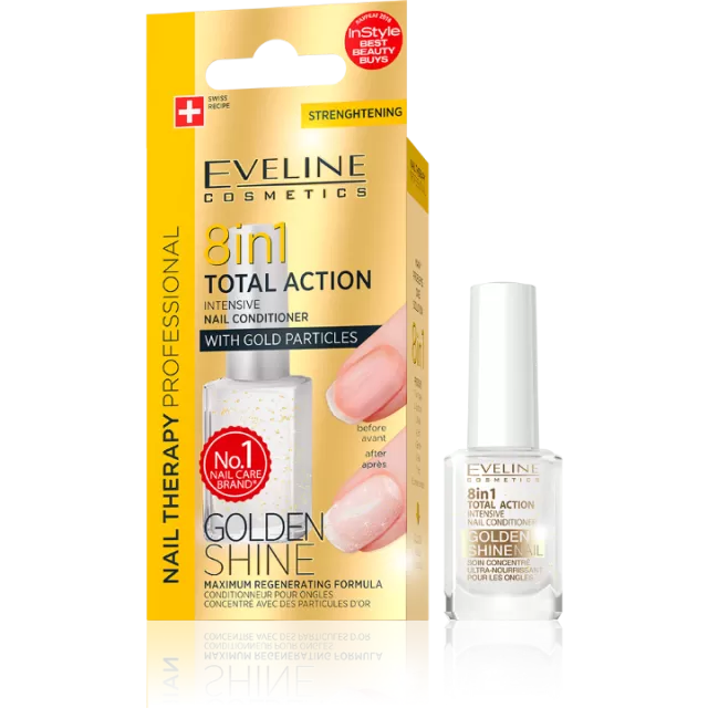 EVELINE TOTAL ACTION 8 U 1 GOLD  12 ML