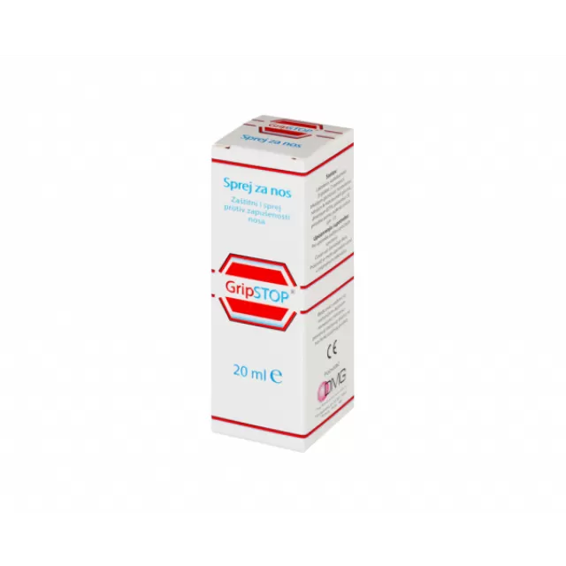 GRIPSTOP SPREJ ZA NOS 20ML