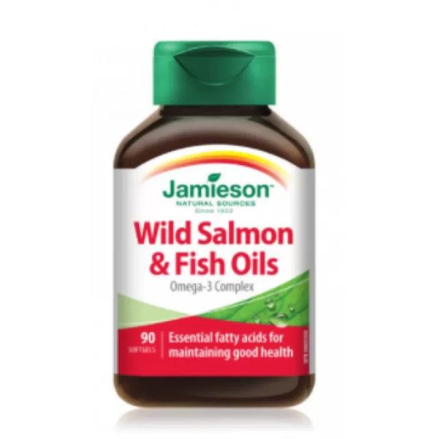 JAMIESON WILD SALMON & FISH OIL KAPSULE A90