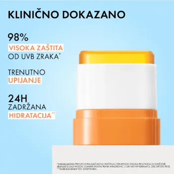 Vichy Capital Soleil Stik Za Lice I Usne SPF 50+, 10 G