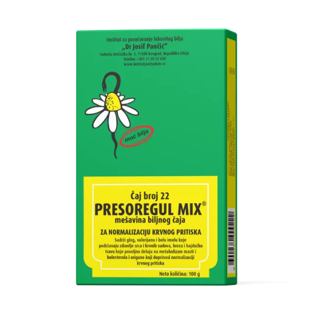 ČAJ BR.22 PRESOREGUL MIX 100G JP