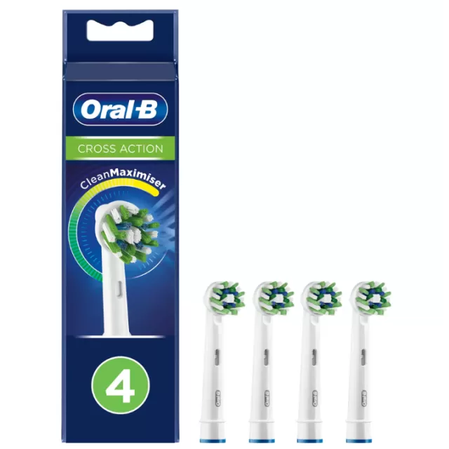 ORAL-B POWER REFILL 4KOM CROSS ACTION EB50-4
