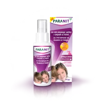 PARANIT SPREJ ZA VAŠKE I GNJIDE + ČEŠALJ 100ML