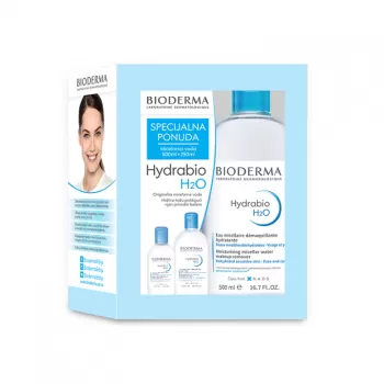 BIODERMA PROMO HYDRABIO H2O MICELARNA VODA+GRATIS