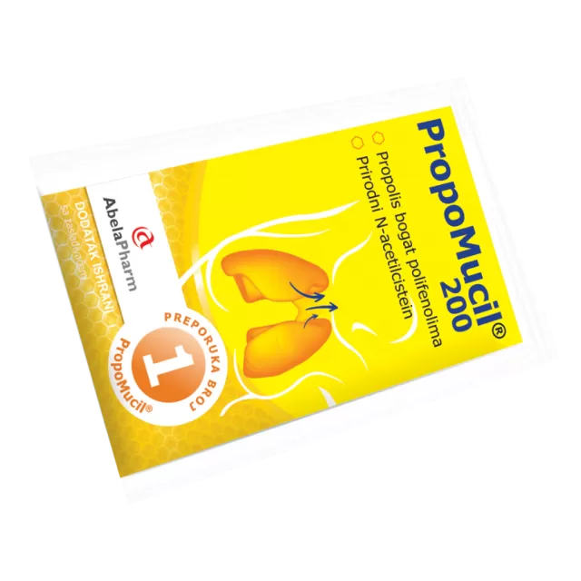 PROPOMUCIL 200, 50 KESICA