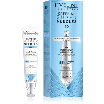 EVELINE CAFFEINE SUPER NEEDLES 30 OKOLOOČNI SERUM 15ML