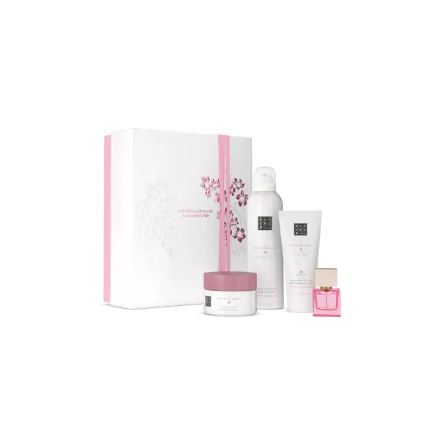 RITUALS SAKURA SET (penušavi gel 200ml + piling za telo 125g + krema za telo 100ml + parfem 15ml)