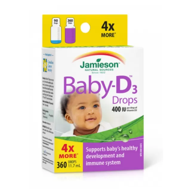 JAMIESON VITAMIN D 400IU KAPI 11,7ML