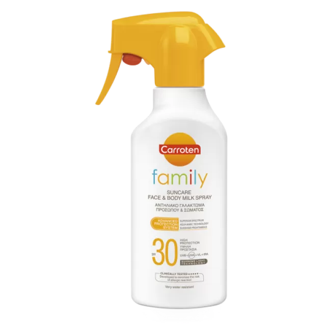 CARROTEN SUN FAMILY MLEKO U SPREJU SPF30 270ML