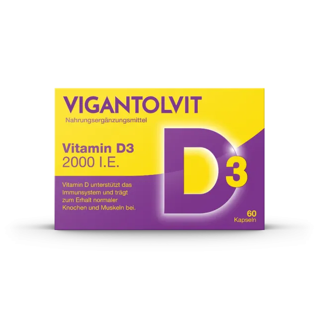 VIGANTOLVIT VITAMIN D3 2000 IJ KAPSULE A60