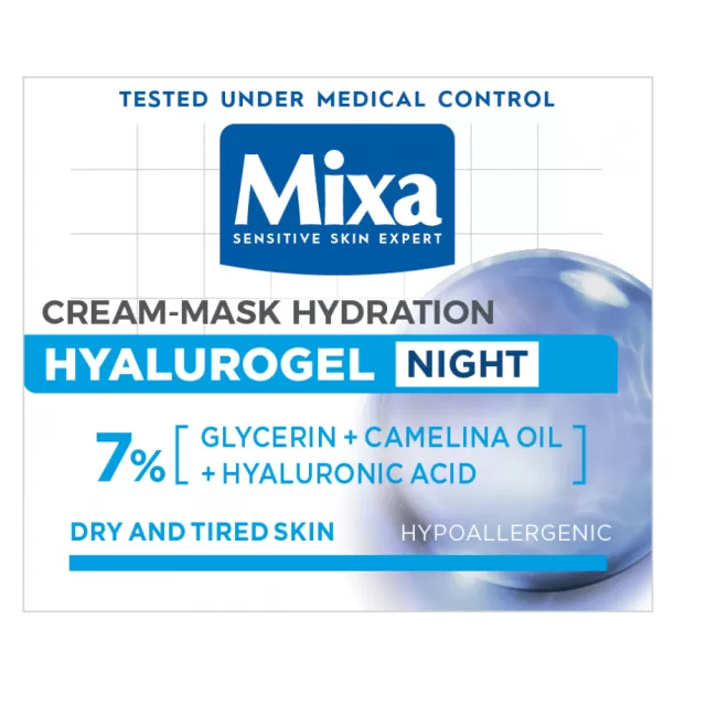 MIXA HYALUROGEL NOĆNA KREMA 50ML