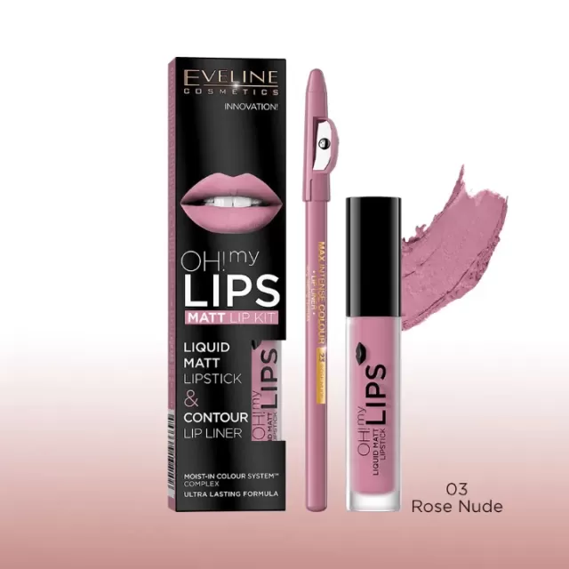 EVELINE MY LIPS LIQUID MATT 03, 4,5ml